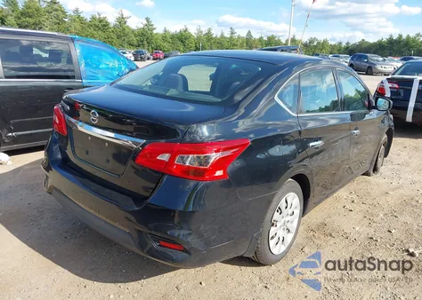 2016 Nissan Sentra S из США, поврежденный, VIN 3N1AB7AP5GY282030